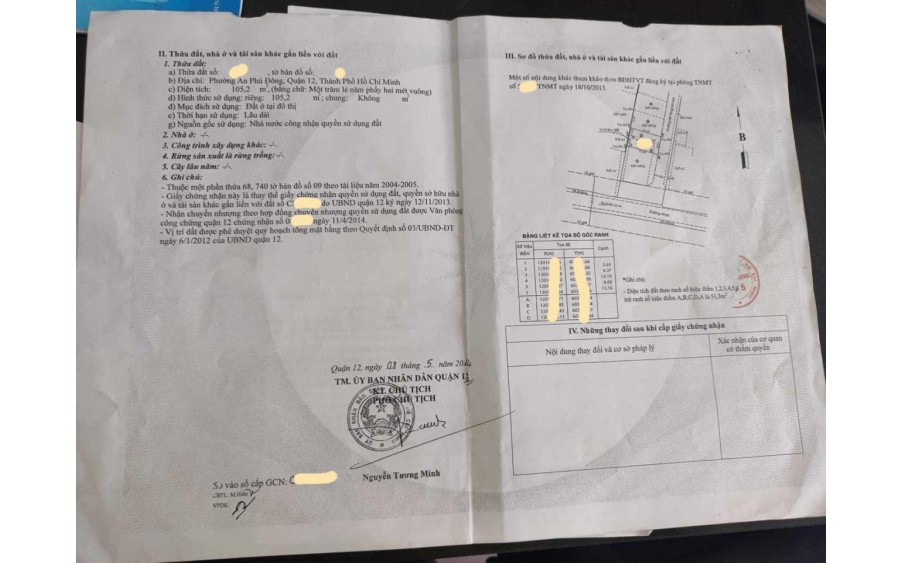 Bán nhà An Phú Đông 25 Phường An Phú Đông Quận 12, 105.2m2, giá chỉ 6.x tỷ